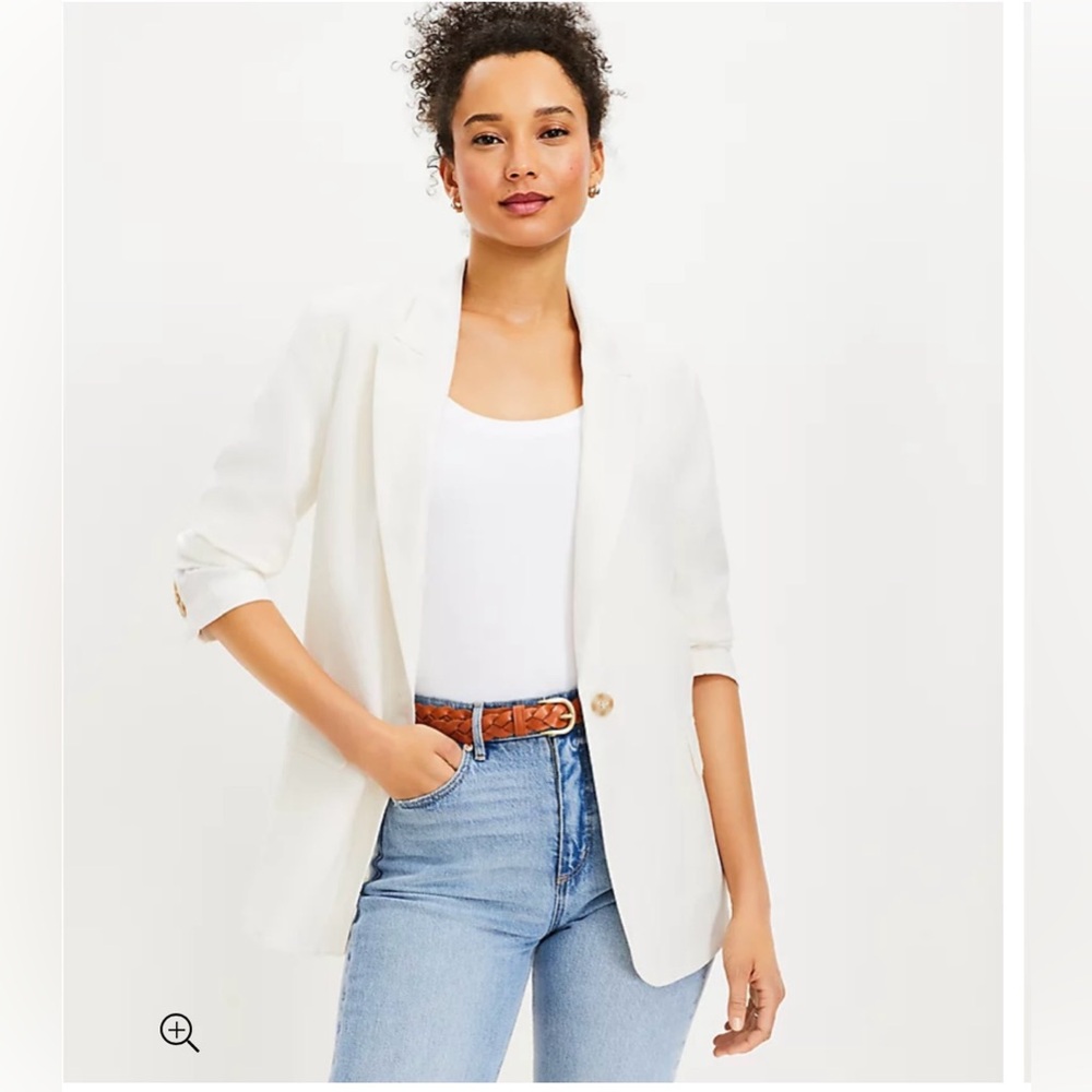 NWT LOFT Relaxed Modern Blazer, Small